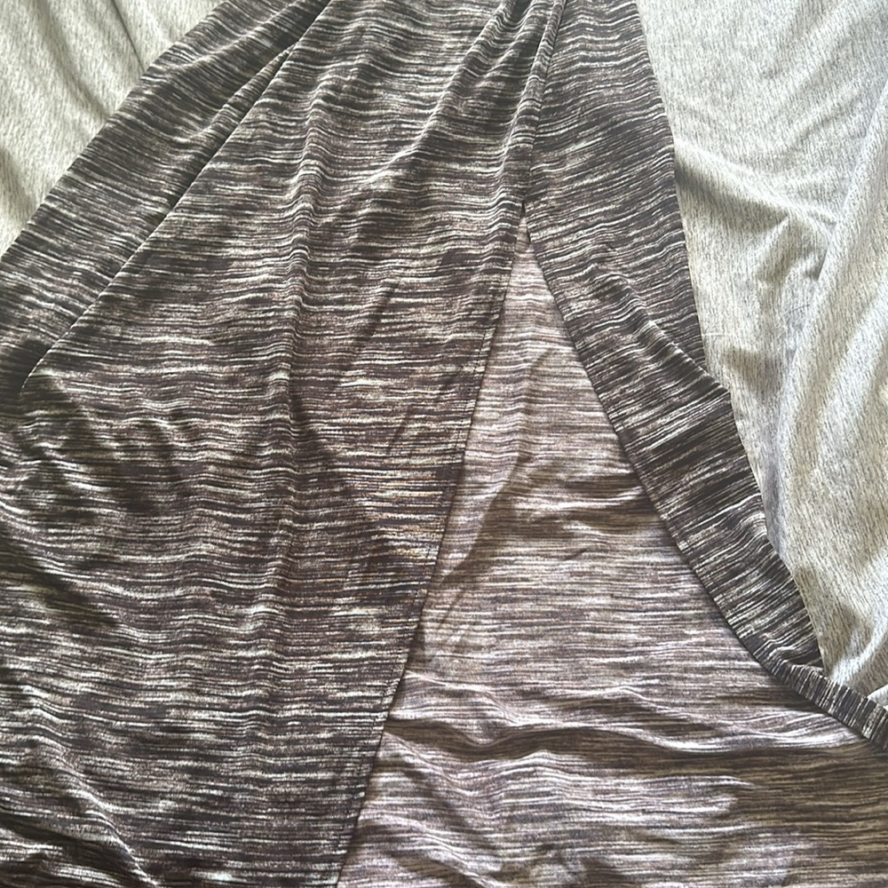 Open Edit || NWT || Space Dyed Ruched Maxi Dress - Picture 3 of 7